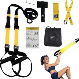 b fit Suspension Trainer Yellow and Black Fitness Accessory Kit Kit-picture-24