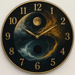 tikamenterprise Analog 25 cm X 25 cm Wall Clock image 3