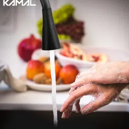 Flexible Sink Faucet - Flxo Play Deck Mounted (With 360 Degree Flexible Silicon Hose & Dual Flow Pattern) Cold Water Tap Bib Tap Faucet-image-27