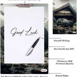 gigga Exam Board|Examination Board Pad for Students|Car Luxury Lifestyle image 3