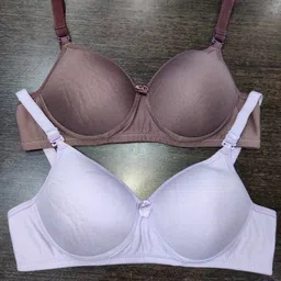 ghudo Pack of 2 Women T-Shirt Lightly Padded Bra-picture-34