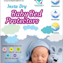 hidecor Cotton Baby Bed Protecting Mat image 2