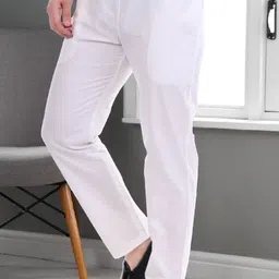 dastekarigar White Cotton Men Pyjama Lower Type Men Pyjama image 3