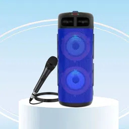 GUGGU Bluetooth Party Speaker Support BT/USB/SD Card With 3mtr Long Wire For Mic G166 40 W Bluetooth Party Speaker image 1