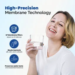 bioplus UF Water Purifier Filter | 10" Ultra filtration Membrane Filter | 7000L Life | String Filter Cartridge image 3