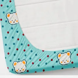 tiwanshi 220 TC Cotton Double Printed Fitted (Elastic) Bedsheet image 2