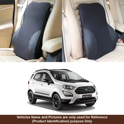 oshotto Black Fabric Car Pillow Cushion for Ford image 1