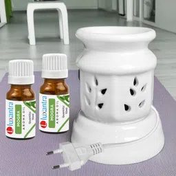 luxantra Mogra Aroma Oils Diffuser Set-picture-22