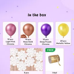 party breeze Solid multicolor Balloons For Birthday Decoration, Anniversary Party, Baby Shower, Balloon image 2