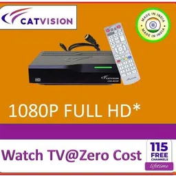 Catvision 115+ TV Channels Free | DD FreeDish HD Set Top Box | HDMI Cable + Deluxe Remote Media Streaming Device-picture-26