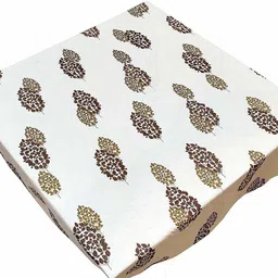 rajodyana Cotton 4 Seater Self Design Table Cover image 3