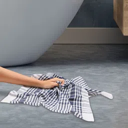 silver linens Checkered Kitchen Use & Cleaning Cloth_002 Multicolor Cloth Napkins image 5