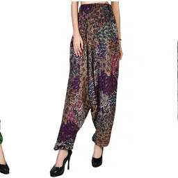 narnari Printed Rayon Women Harem Pants-picture-39