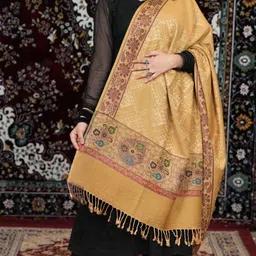 STSHAWLS Acrylic Self Design Women Shawl-picture-26