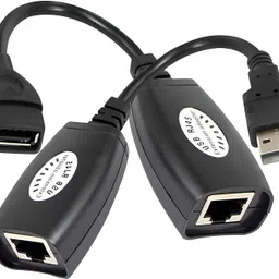 TONZO USB Extender USB 2.0 to RJ45 LAN Extension Adapter Wired USB Lan Adapter compatible with Windows-picture-10