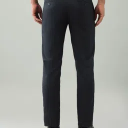 arrow Men Regular Fit Blue Polyester Trousers image 5