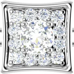 avsar AVR386YB Avsar Real Gold 14K RING 14kt Cubic Zirconia White Gold ring image 3