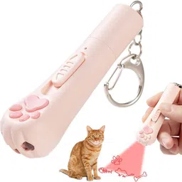 Cat Laser Pointer Toy with Multiple Patterns USB Rechargeable Design Plastic Training Aid For Cat-image-19