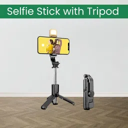 YAROH R1S Long Selfie Stick, Tripod Stand With Remotefor Selfie, Vlogging, TravelSW170 Tripod-image-84