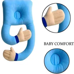 stakio Microfibre Baby Pillow Pack of 1 Solid image 2