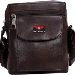 sky bulls Men & Women Brown Messenger Bag - Regular Size-picture-12