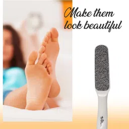 triton Professional Lazer Foot Scraper with Curved Handle/Filer, Dead Skin Callus Remover image 4