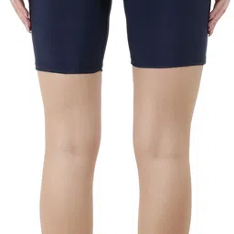 never lose Solid Women Blue Tights image 3