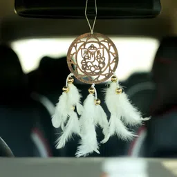 ilu Car Hanging Dream Catcher Fancy Lord Ganesha Car Hanging, Wall Hangings, Garden Feather Dream Catcher image 5