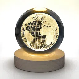aipom Decorative World Globe Lamp Table Lamp-picture-16
