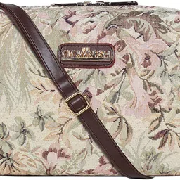 Beige Men & Women Sling Bag - Medium AdelinaSeriesSlingforWomenFauxLeatherCasualLadiesSingleShoulderBagForWomenCrossbodyBagforCollegeGirls-image-62