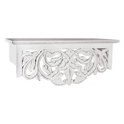 MDF Wall Shelf In White By The Urban Store image 3
