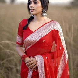 zilvira Self Design, Woven Bollywood Cotton Linen, Cotton Jute Saree-picture-14