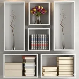 onlinecraft wall mount book shelf Engineered Wood Open Book Shelf-picture-41