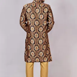 HOC Printed Sherwani image 2