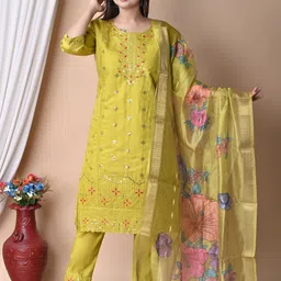 kgn fashion Cotton Silk Blend Women Churidar-picture-17