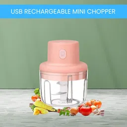 sacro Mini Rechargeable Chopper, Electric Chopper for Onion, Garlic and VegetableB221 Electric Vegetable & Fruit Chopper-picture-28