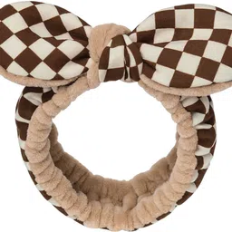 momisy HB-Chess-Brown Makeup Headband-picture-13