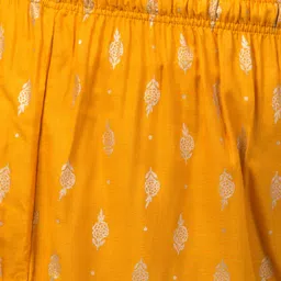 vizcon hub Women Loose Fit Yellow Viscose Rayon Trousers image 5