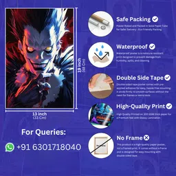 art recall Death Note Wall Poster Anime Poster For Wall Photographic Paper image 5