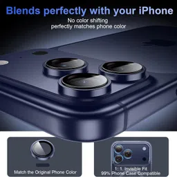 Casekoo - IN CASEKOO IN LOVE Camera Lens Protector for iPhone 17 Pro, iPhone 17 Pro Max image 5