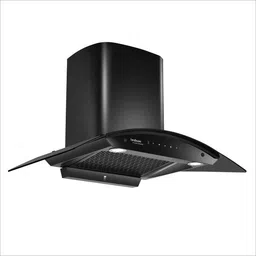 hindware CELESIA BLK 90 IN | Filterless | High Airflow | 3 Speed Gesture Control | Auto Clean Wall Mounted Black 1500 CMH Chimney image 3