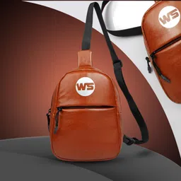 Worldstar Crossbody chest side Handy Hiking Zip Pouch Document Money Phone Belt Sport Bag Waist Bag for Men Women, Stylish rexine Chest, Fanny Pouch, Belt Sport Bag-picture-28