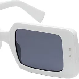 UV Protection, Polarized, Gradient Rectangular Sunglasses (50)-image-1