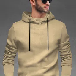 blive Men Night Suit Set Beige, Black Solid image 4