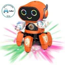 frreno Bot Robot Octopus Style, Colorful Lights, Music-All Direction Movement Toy247-picture-27