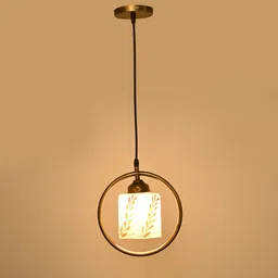 afast Designer Lighting Effects Ceiling Lamp With Metal Ring & Fixture , (Pack Of 4) Pendant Lamp Ceiling Lamp image 5