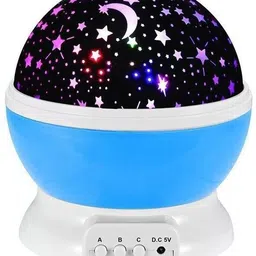 fitaza Star Master Rotating 360 Degree Moon Night Light Lamp Projector with Night Lamp-picture-42