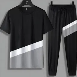 yuvraah Colorblock Men Track Suit image 1