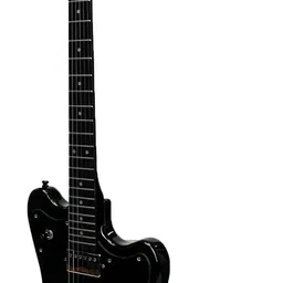 kadence Astroman Electric Guitars Solid Black With Floyd Rose Bridge and Wamy Bar Electro-acoustic Guitar image 5