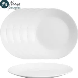 neena crockeries Acrylic PVC Free Unbreakable Full Plate 12 Inch Dinner Plate-picture-38
